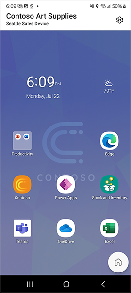 Give users access to just the apps they need with Managed Home Screen.