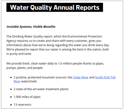 Screenshot of an internet article that contains bolded and shaded text, a list, and links.