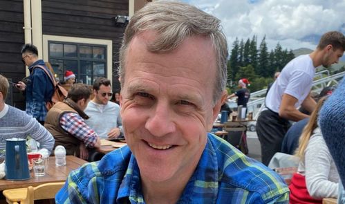 Doug Geoffray on holiday
