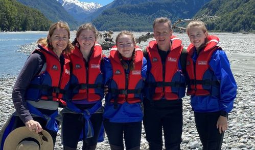 Doug Geoffray and family 2019