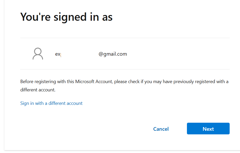 The message I keep getting from MS learn