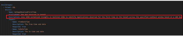 Fig. 4: Skill description within the manifest file