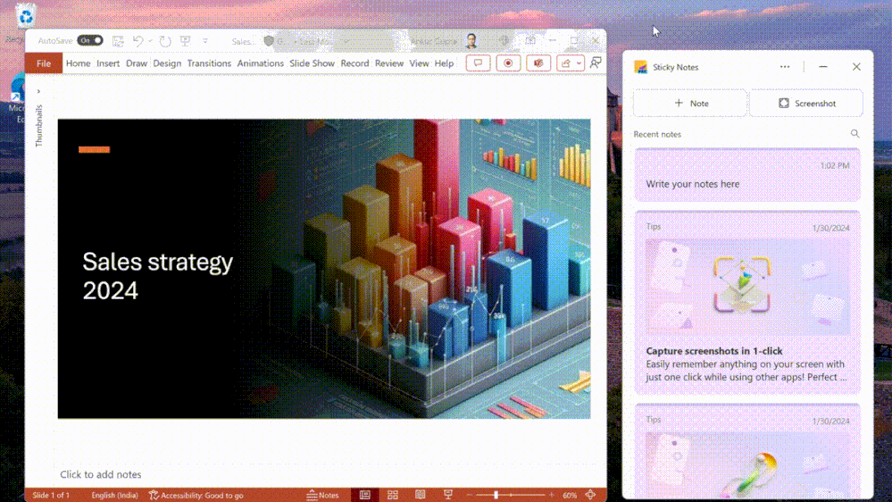 Take a screenshot and see source information