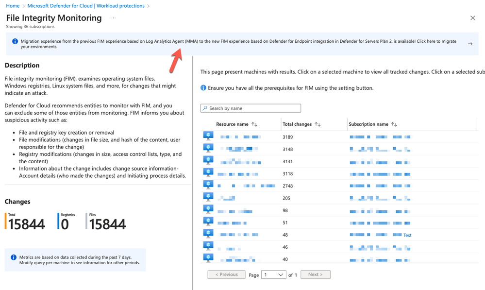 Figure 1 – Click this banner to access the FIM migration experience