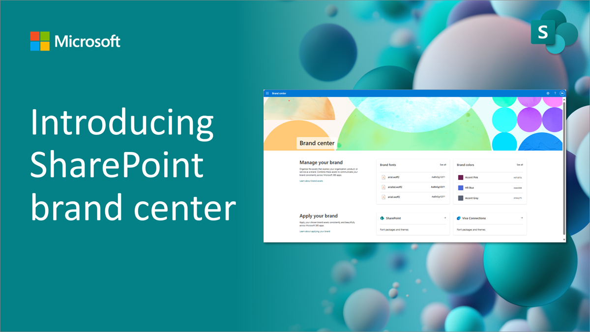 Managing your organization's brand with the SharePoint brand center ...
