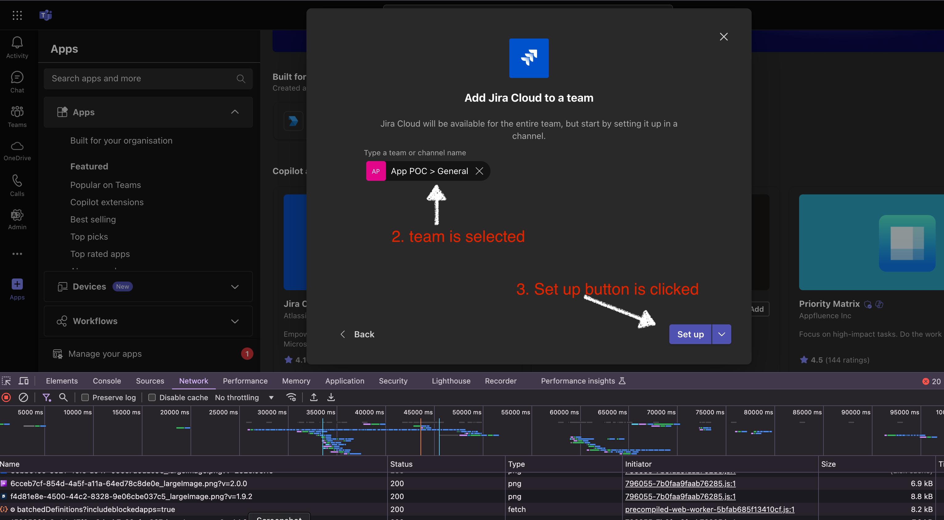 How to Open a Configuration Tab or Dialog When Clicking ‘Setup’ During ...