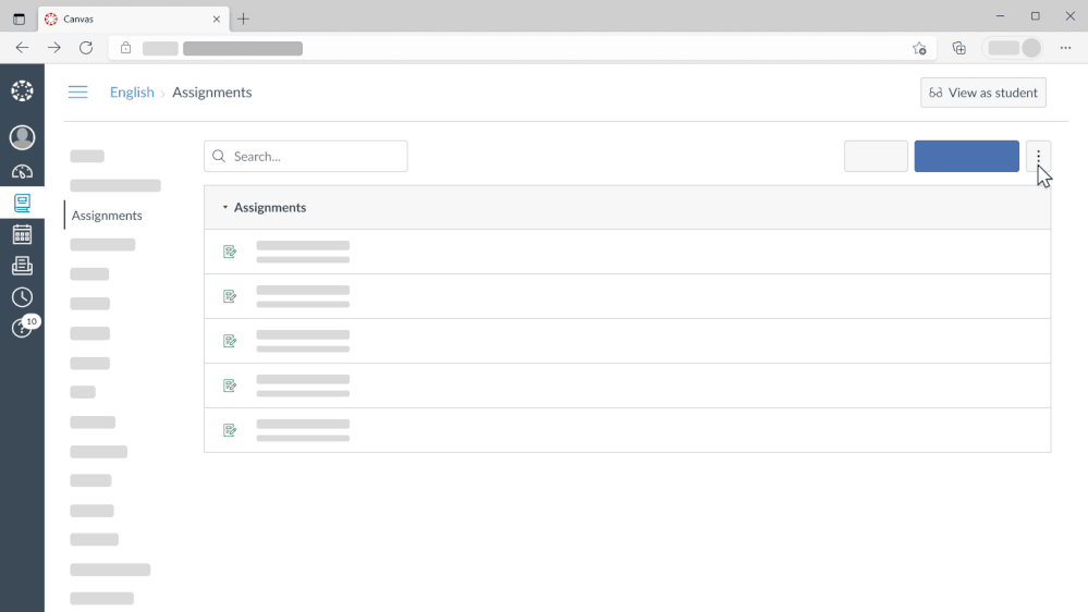 Create and link Teams Assignments in the LMS course