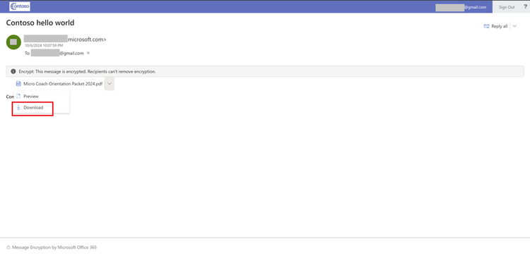 Upcoming design updates: Microsoft Purview Message Encryption Portal ...