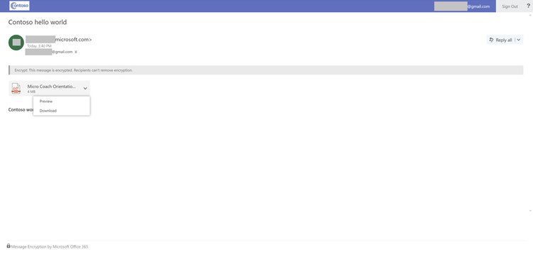 Upcoming design updates: Microsoft Purview Message Encryption Portal ...