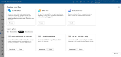 Chat with Wikipedia flow
