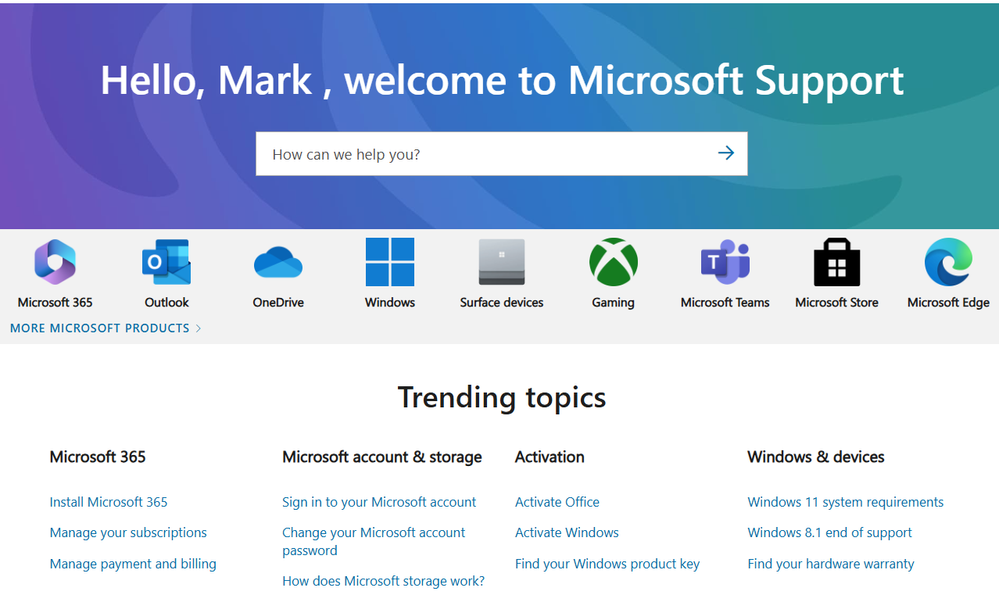 Microsoft Support | Find what you need to build, run, and grow your business with help and learning content about Microsoft 365.