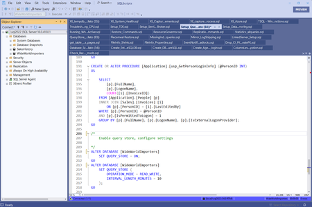 Screenshot of SSMS 21 Preview 1