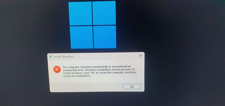 Problem re installing windows 11. Caught in a loop. | Microsoft ...