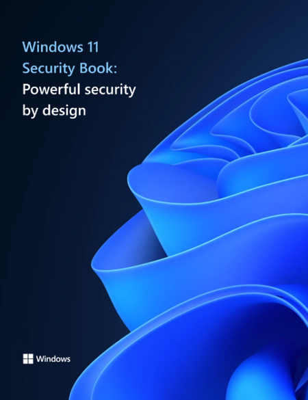Cover of the Windows 11 security book.