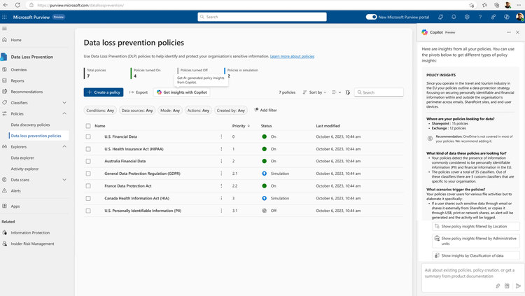 Unleashing the power of Microsoft Purview with Security Copilot ...
