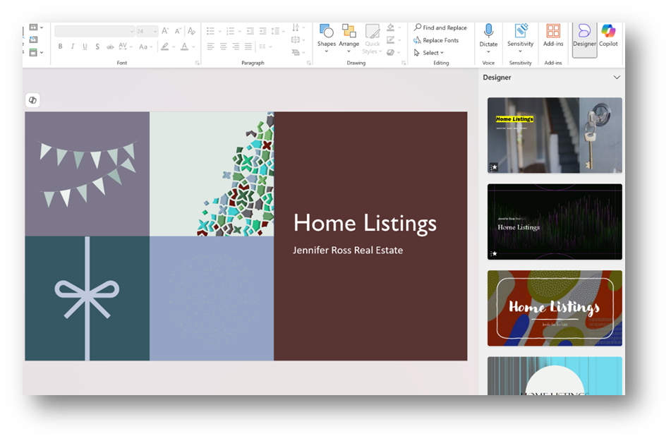 Design suggestions for your presentations