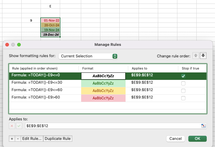 Conditional Formatting - 4 levels | Microsoft Community Hub