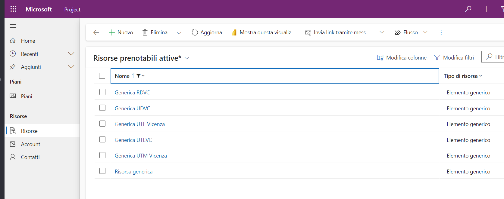 Project for web generic resources not bookable | Microsoft Community Hub