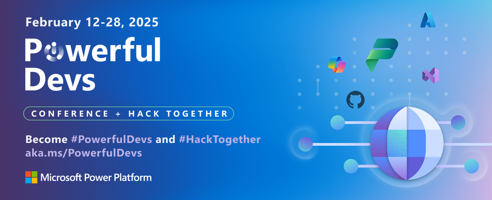 Powerful Devs Conference and Hack Together event banner