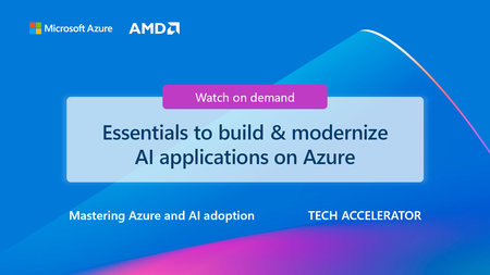 Watch on demand to learn how to confidently design AI applications