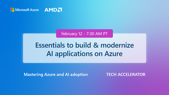 Join us February 12 to learn how to confidently design AI applications