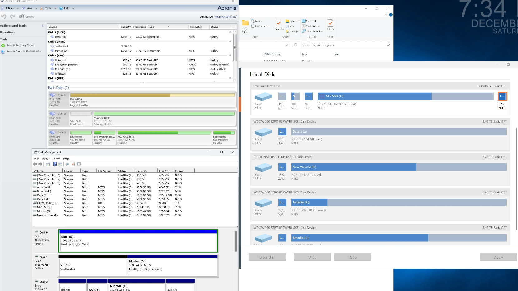How to Copy OS to another drive - too many partitions ?? | Microsoft ...
