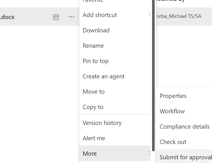 How to notify a user when a document is Submitted for Approval ...