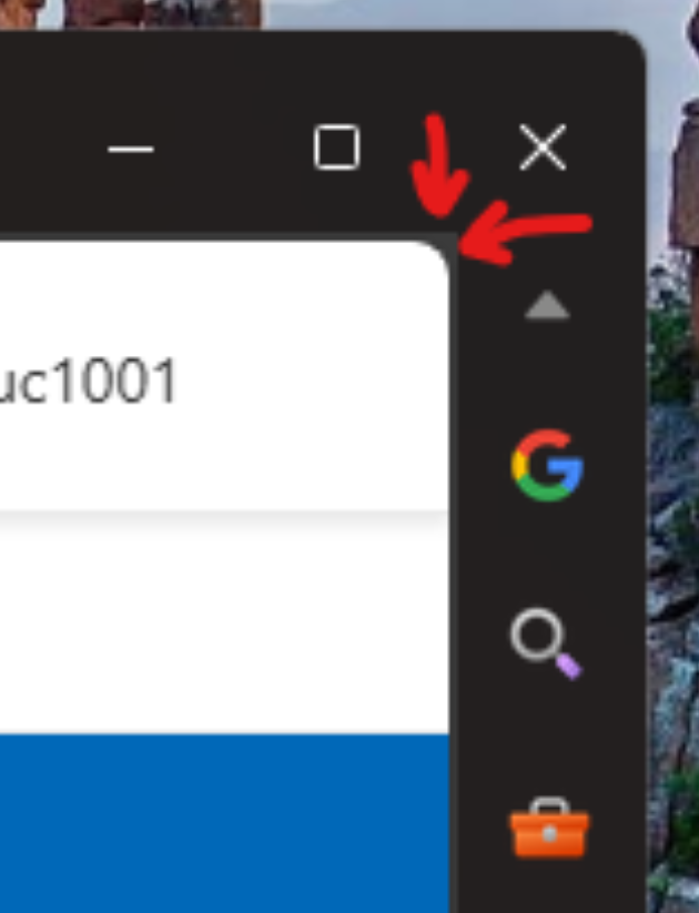 Webframe's rounded corner does not have a mica effect. | Microsoft ...