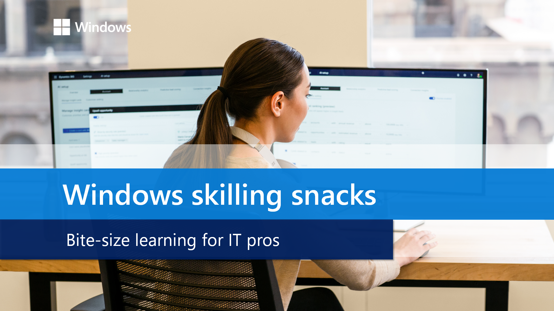 Explore bite-size learning for IT pros