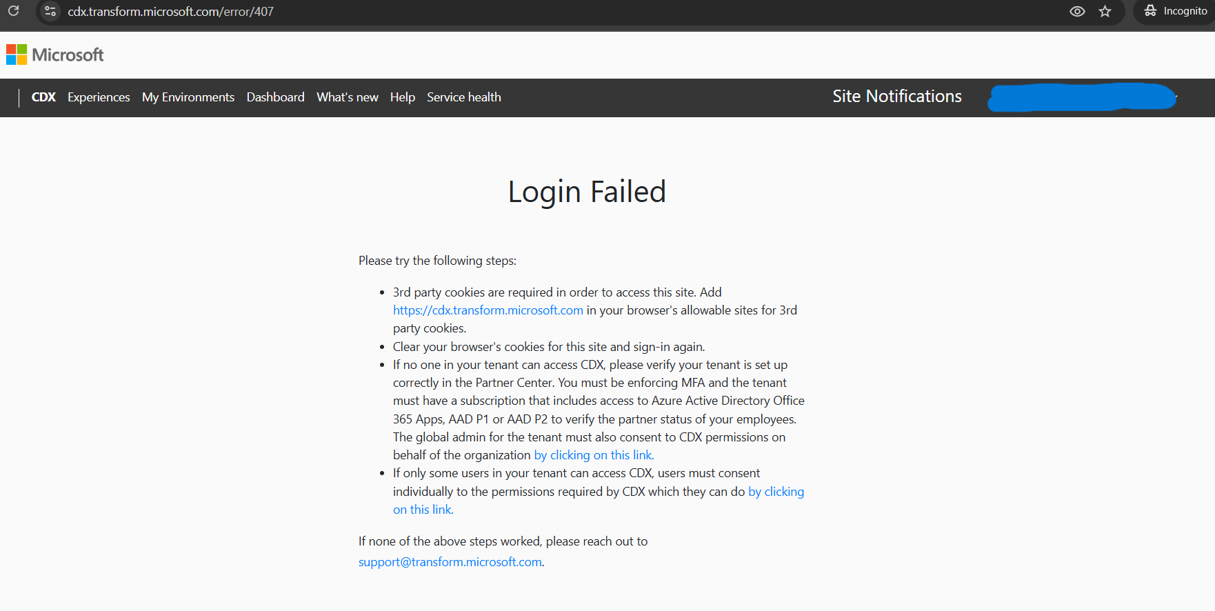 Resolved - CDX / demos.microsoft.com 
