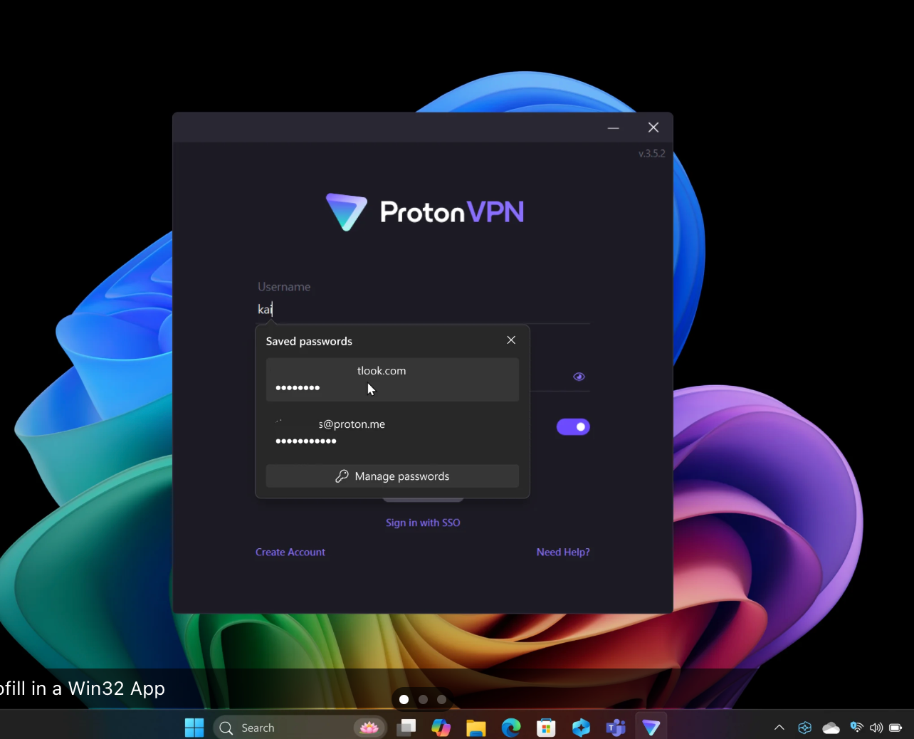 Can you auto fill password on Windows 11? | Microsoft Community Hub