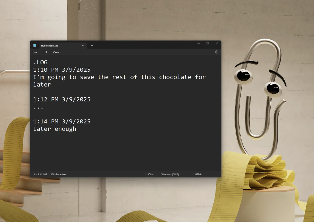 Keep the current time stamp by creating a new .log file | Microsoft ...