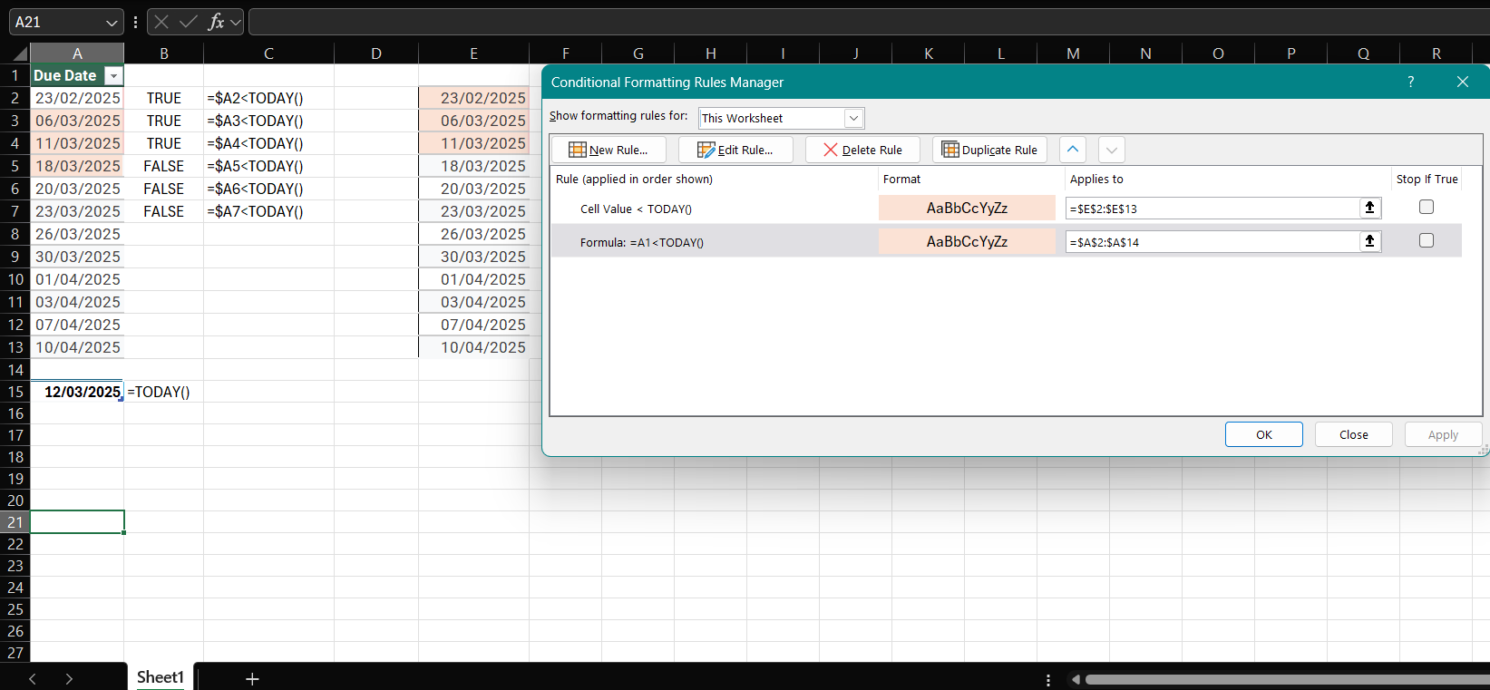Conditional formatting based on a Table column header | Microsoft ...