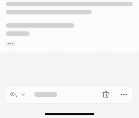 A moving image of email actions in Outlook moving around.