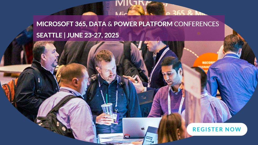 Microsoft at TechCon 365, PWRCON, and DATACON– Seattle, WA | June 2025 ...