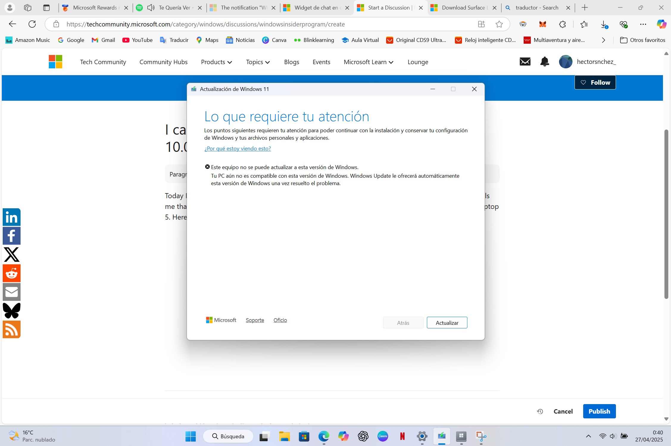 I can't install Windows 11 Insider Preview 10.0.26200.5518 (ge_release ...