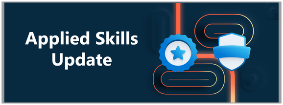 Applied Skills update
