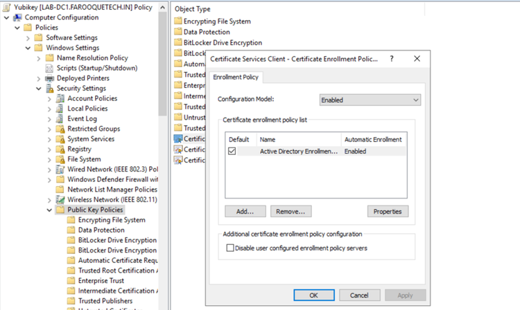 Passwordless RDP Authentication for On-Prem Servers with Smart Cards ...