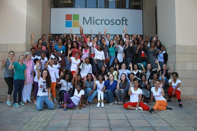 2024, Microsoft Johannesburg group photo
