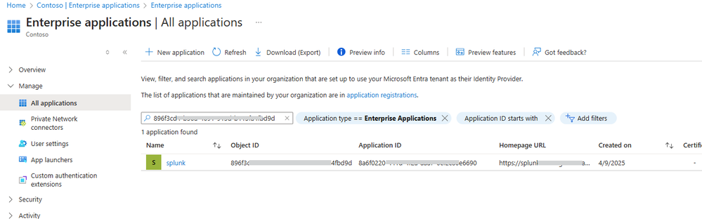 App registration