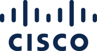 A corporate logo that names Cisco