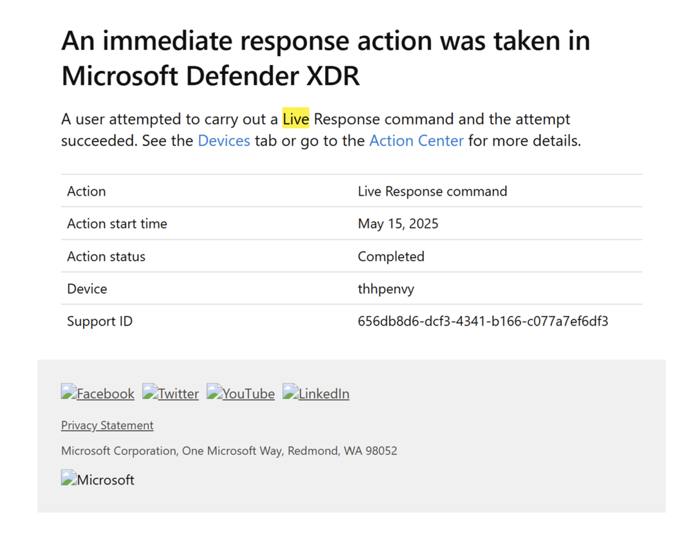 Image 9: example email notification