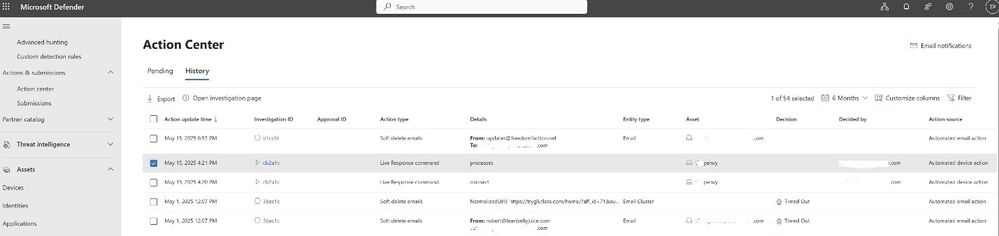 Image 3: Action Center logs