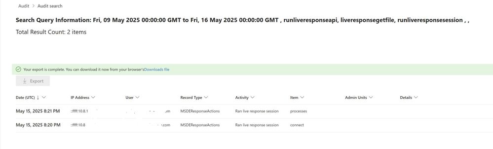 Image 5: Purview Audit Log example