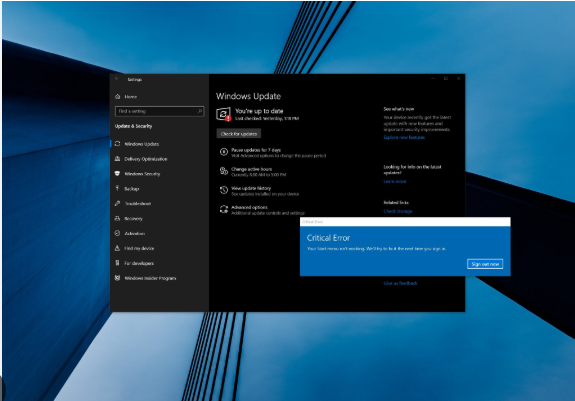 Installation menu after update | Microsoft Community Hub