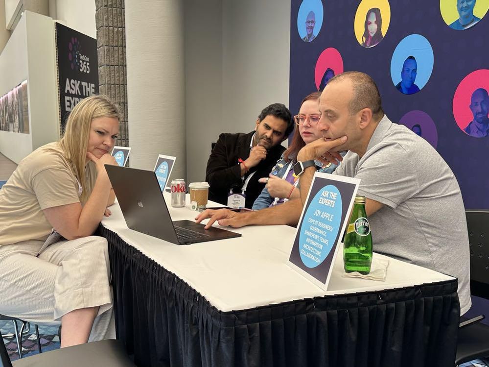 TechCon Atlanta Community Photos - Ask the Experts Table