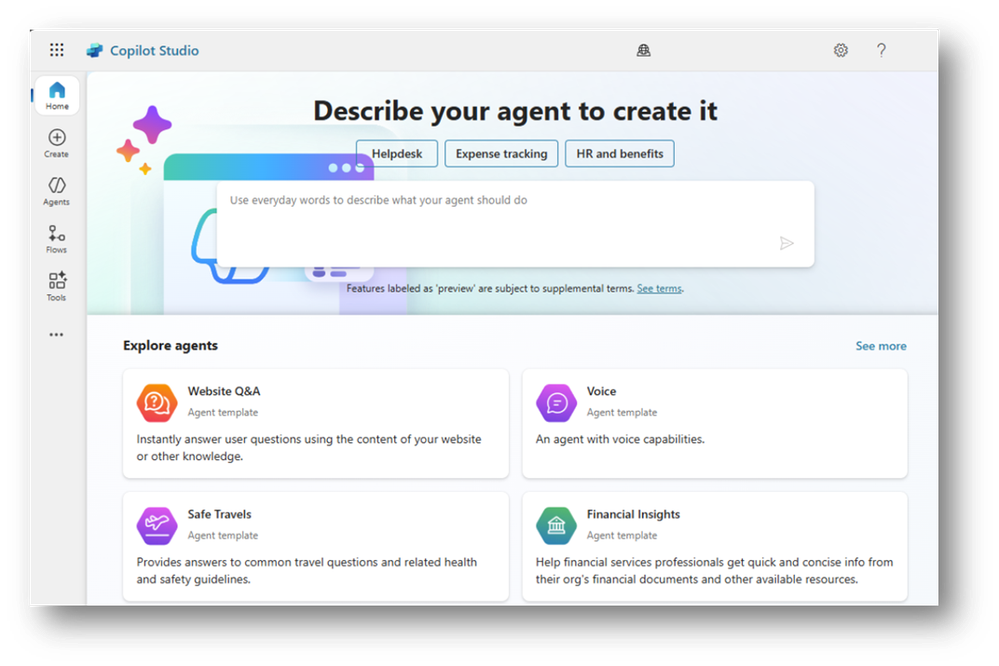 From Microsoft Learn – Copilot Studio Portal