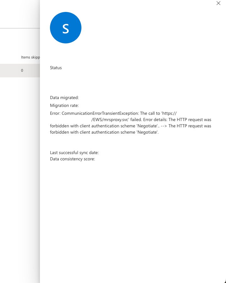 Exchange Hybrid Migration Endpoint cannot be created | Microsoft