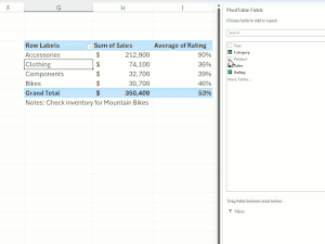 A moving image of the #SPILL! error appearing in Microsoft Excel.