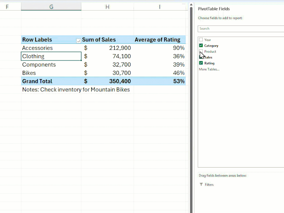 A moving image of the #SPILL! error appearing in Microsoft Excel.